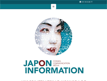 Tablet Screenshot of japon-info.com